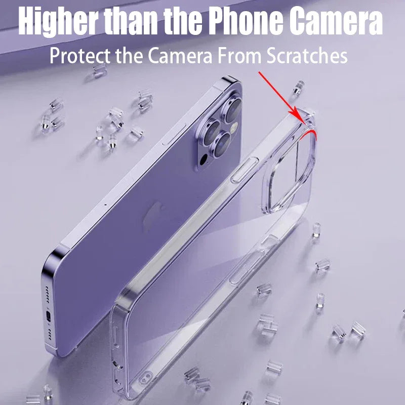 Clear TPU iPhone Case Slim Anti-Scratch Cover