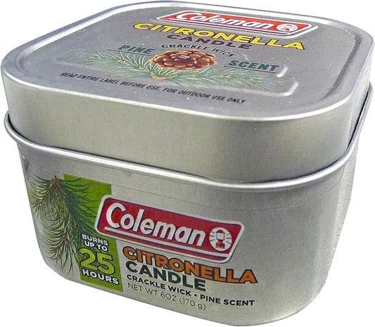 Coleman Pine Scented Citronella Candle - Urbizia