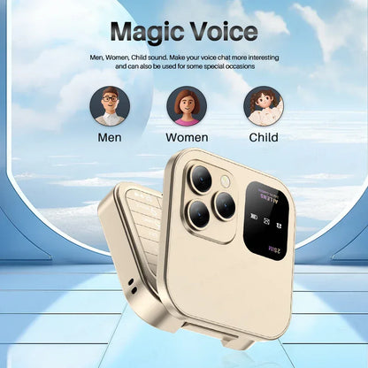 Compact Flip Phone – Dual SIM, FM Radio & Torch