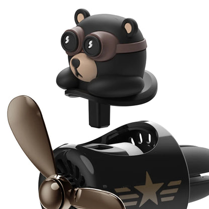 DIY Car Air Freshener – Pilot Bear Vent Clip Interior Decoration