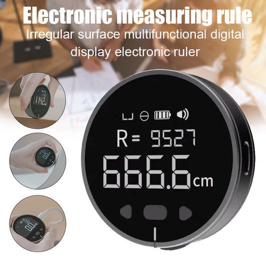 Electronic Measuring Ruler – Digital Distance Measuring Tape with LCD Display