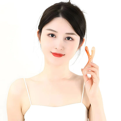 Facial Gua Sha Tool – Lift, Sculpt & Reduce Puffiness