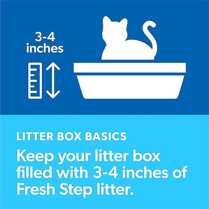Fresh Step Advanced Clumping Cat Litter with Febreze & Gain Scent – 37 lbs, Odor Control Multi-Cat Formula - Urbizia