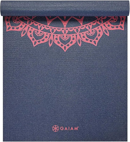 Gaiam Print Yoga Mat – Pink Marrakesh - Urbizia