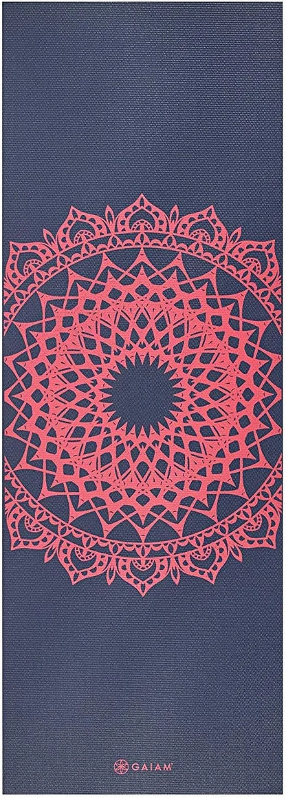 Gaiam Print Yoga Mat – Pink Marrakesh - Urbizia