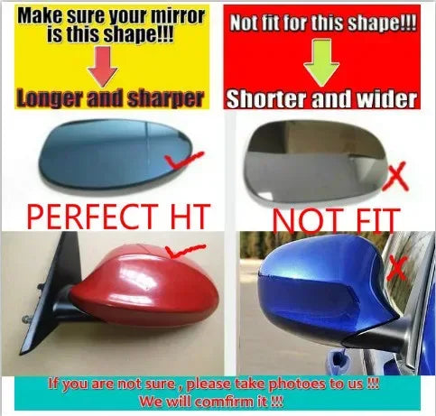 E90 E91 Black M3 Style Cover E81 E82 E87 E88 for BMW 1 3 Series E92 E93 Carbon Fiber M Look Rear Mirror Cap Car Accessories - Urbizia