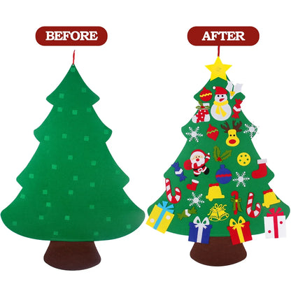 Kids DIY Felt Christmas Tree