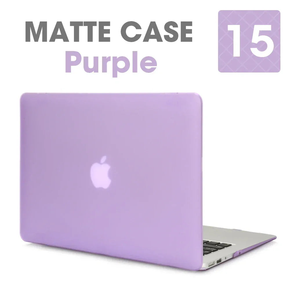 Matte Hard Shell Laptop Case for MacBook Air & Pro Models