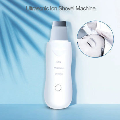 Ultrasonic Skin Scrubber Facial Deep Cleaning Device
