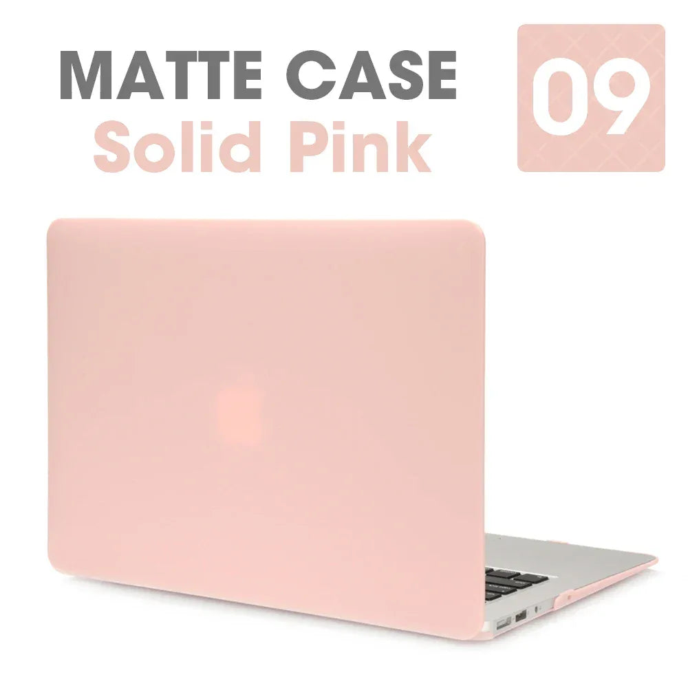 Matte Hard Shell Laptop Case for MacBook Air & Pro Models