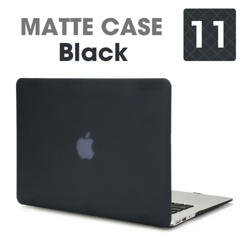 Matte Hard Shell Laptop Case for MacBook Air & Pro Models
