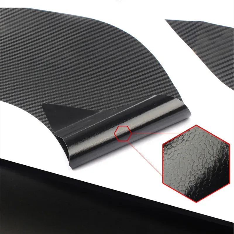 4-Piece Carbon Fiber Car Door Handle Protective Stickers - Urbizia