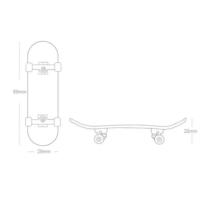 Finger SkateBoard Wooden Fingerboard Toy Professional Stents Finger Skate Set Novelty Children Christmas Gift