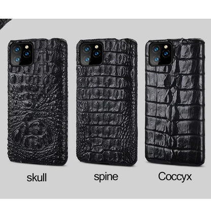 iPhone Genuine Crocodile Leather Case