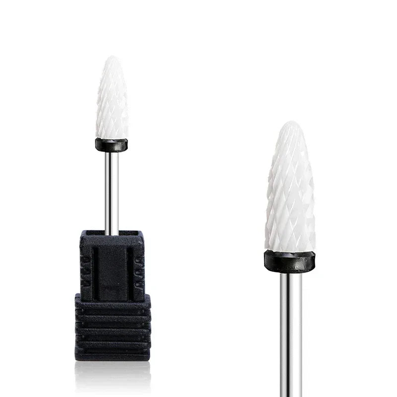 1pcs Ceramic Milling Cutter Nail Drill Bits Electric Manicure Drills Pedicure Mill Bits Machine Files Nail Art accessories Tool