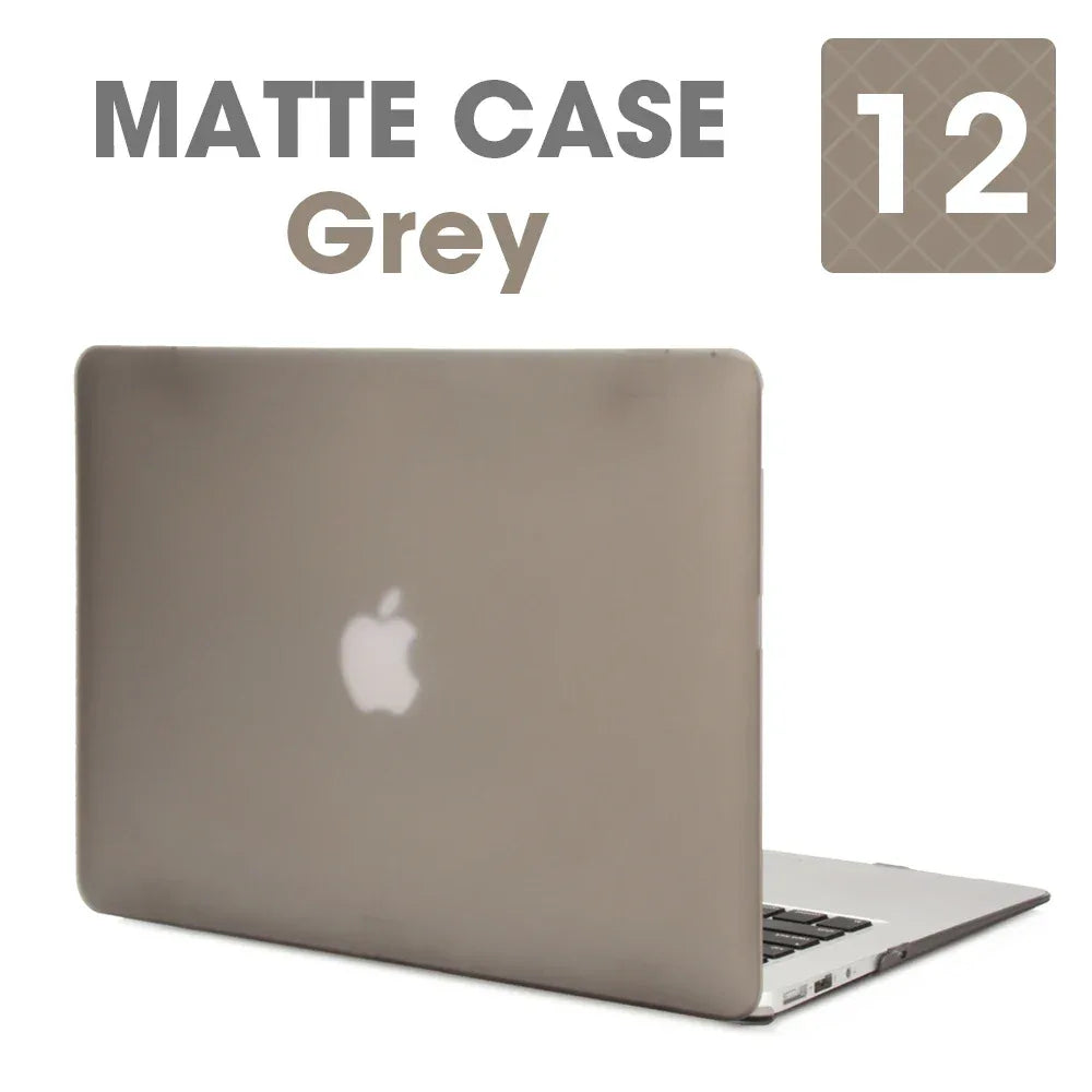Matte Hard Shell Laptop Case for MacBook Air & Pro Models