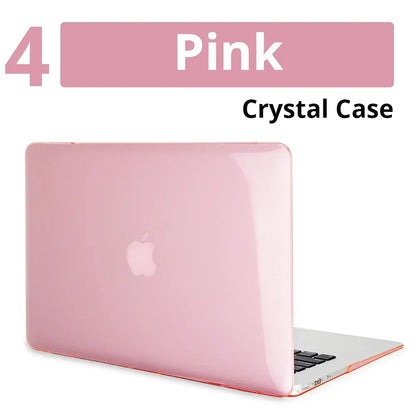 Crystal Clear Hard Shell MacBook Case Air & Pro Models