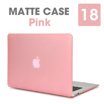 Matte Hard Shell Laptop Case for MacBook Air & Pro Models