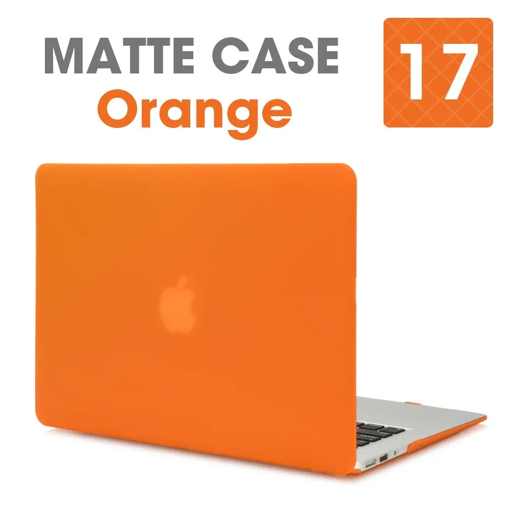 Matte Hard Shell Laptop Case for MacBook Air & Pro Models