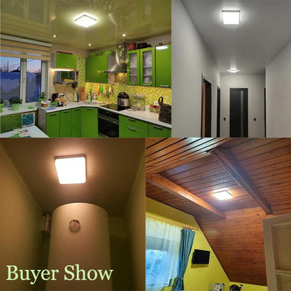 Square LED Ceiling Light 3 Colour Temperatures – 18W, 22W or 45W