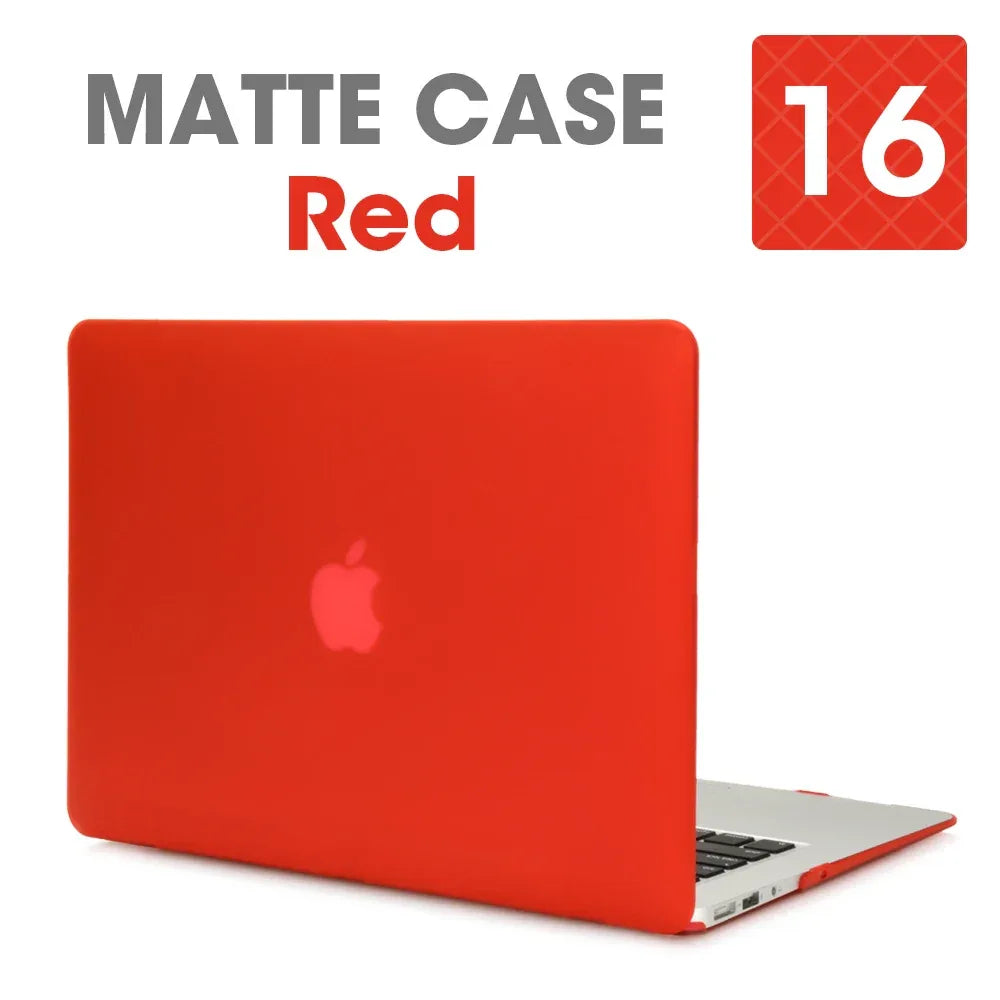 Matte Hard Shell Laptop Case for MacBook Air & Pro Models