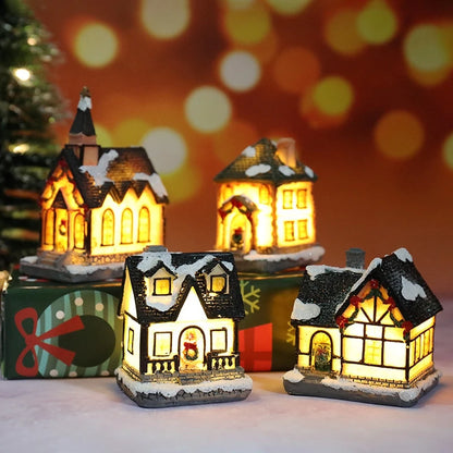 Christmas House LED Night Light – Kids Room & Home Decor 2025
