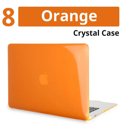 Crystal Clear Hard Shell MacBook Case Air & Pro Models