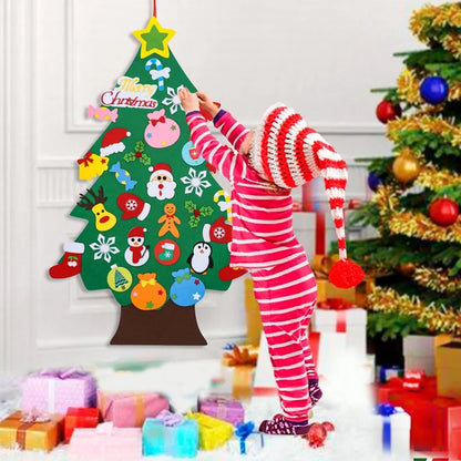Kids DIY Felt Christmas Tree