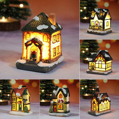 Christmas House LED Night Light – Kids Room & Home Decor 2025