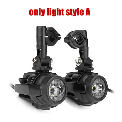For R1250GS ADV Motorcycle LED Fog Lights F800GS R 1250 GS LC Auxiliary Fog Light Assemblie For Yamaha MT07 MT09 E9 Mark