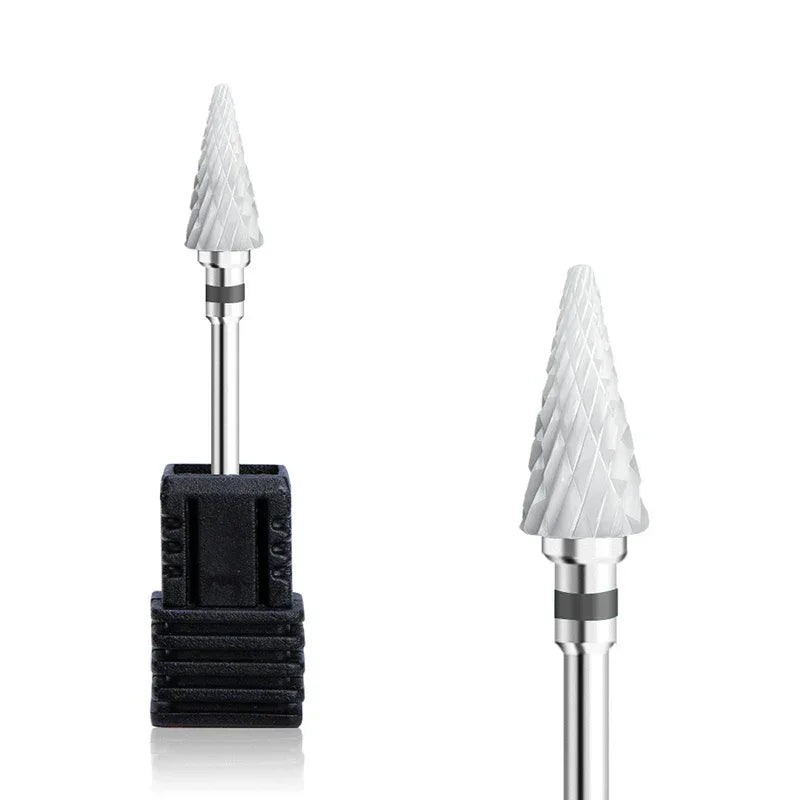 1pcs Ceramic Milling Cutter Nail Drill Bits Electric Manicure Drills Pedicure Mill Bits Machine Files Nail Art accessories Tool