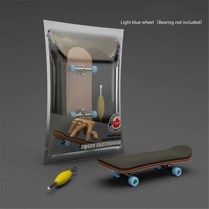 Finger SkateBoard Wooden Fingerboard Toy Professional Stents Finger Skate Set Novelty Children Christmas Gift