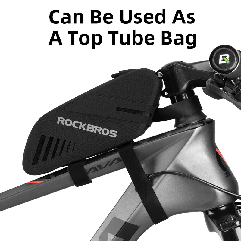 ROCKBROS Bicycle Rear Bag Feflective Waterproof Saddle Seatpost Cycling Storage Panniers MTB Road Folding Bike Tail Bags