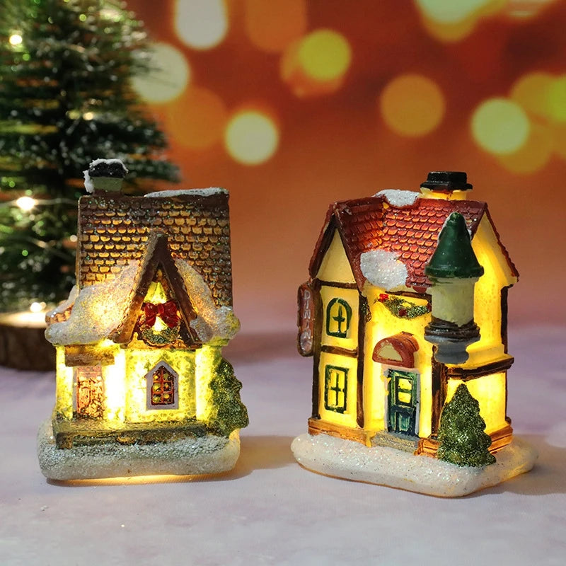Christmas House LED Night Light – Kids Room & Home Decor 2025