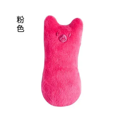 Teeth Grinding Catnip Toys Funny Interactive Plush Cat Toy Pet Kitten Chewing Vocal Toy Claws Thumb Bite Cat mint For Cats - Urbizia