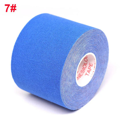 5-Size Waterproof Kinesiology Tape – Elastic Athletic Bands for Sports Recovery, Gym, Muscle Pain Relief & Strapping Support