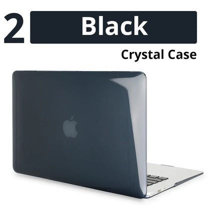 Crystal Clear Hard Shell MacBook Case Air & Pro Models