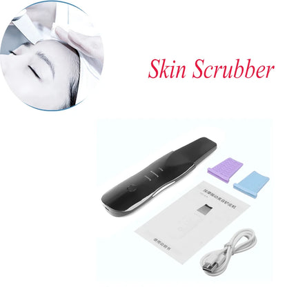 Vibration Face Skin Scrubber Blackhead Remover Tool