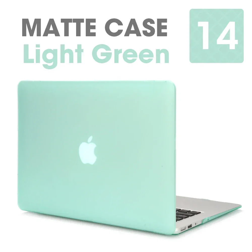 Matte Hard Shell Laptop Case for MacBook Air & Pro Models