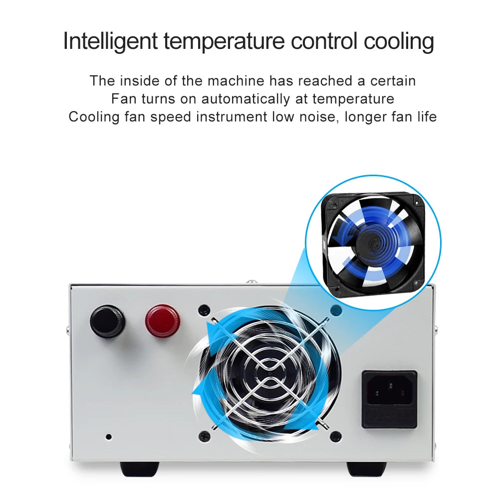 Lab DC Stabilized Power Supply Adjustable Variable Digital Regulated Power Supply 100V 60V 30V 15V 10A 20A 40A 60A Bench Source