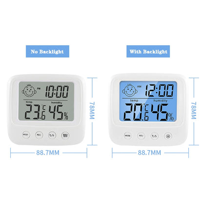Digital LCD Indoor Convenient Temperature Sensor Humidity Meter Thermometer Hygrometer Gauge