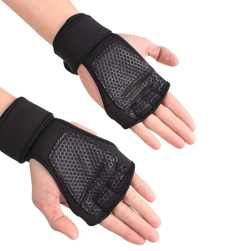 Training Sport Gloves for Men Women Workout Gloves Fitness Body Building Weightlifting Gym Hand Wrist Palm Protector Gloves - Urbizia