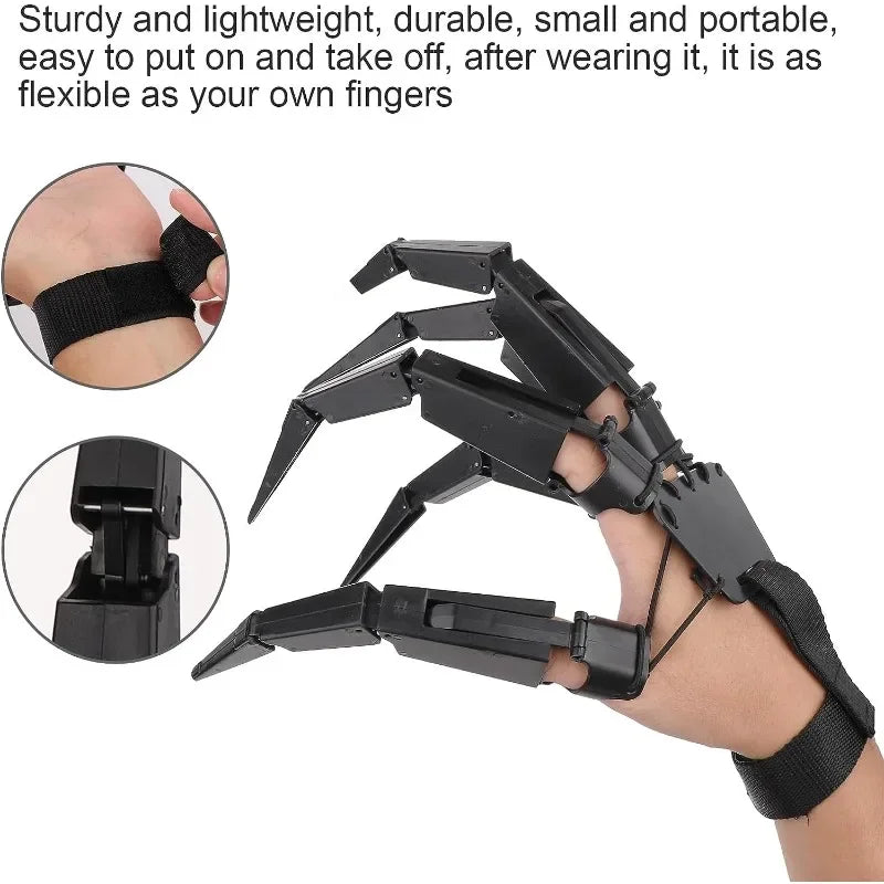Halloween Articulated Skeleton Fingers – Realistic Horror Claw Cosplay Prop