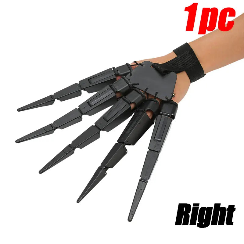 Halloween Articulated Skeleton Fingers – Realistic Horror Claw Cosplay Prop