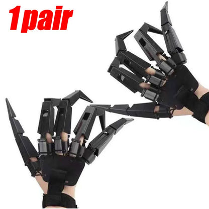 Halloween Articulated Skeleton Fingers – Realistic Horror Claw Cosplay Prop
