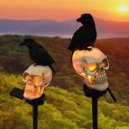 Halloween Outdoor Light Skeleton Ghost Horror Grimace Party Decor
