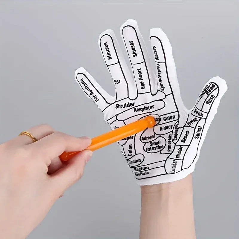 Acupressure Gloves – Hand Reflexology Massage Relief