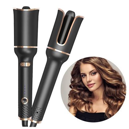 Auto Rotating Ceramic Hair Curler - Urbizia