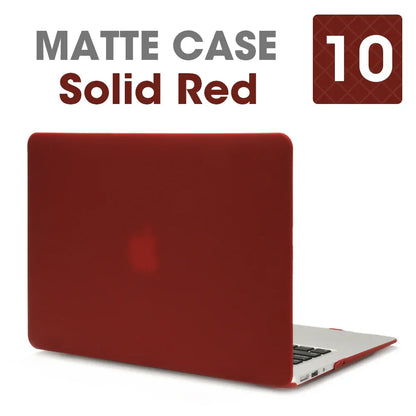 Matte Hard Shell Laptop Case for MacBook Air & Pro Models