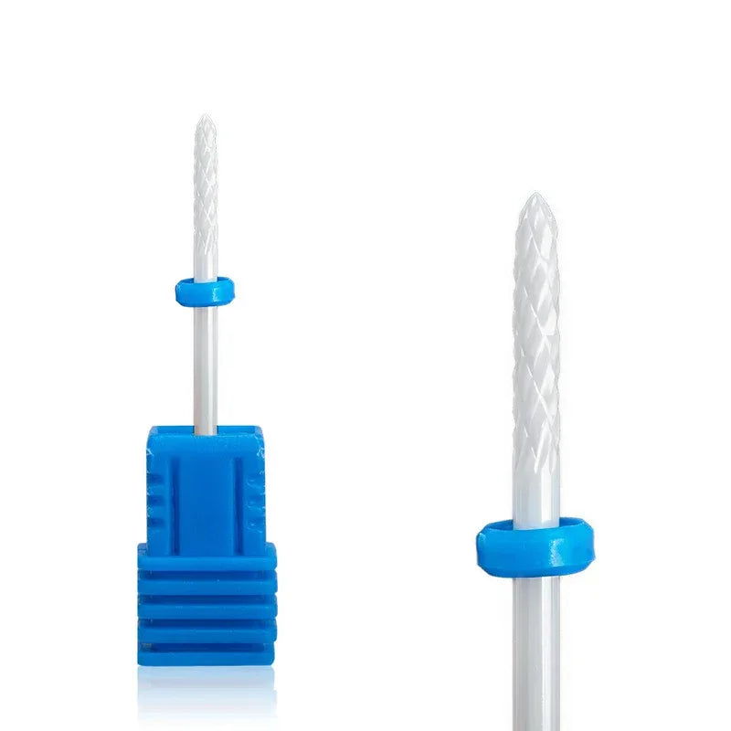 1pcs Ceramic Milling Cutter Nail Drill Bits Electric Manicure Drills Pedicure Mill Bits Machine Files Nail Art accessories Tool